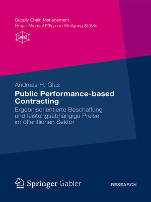 cover image of Public Performance-based Contracting
